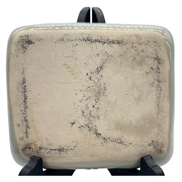 Ken Edwards El Palomar Tonala Studio Pottery Dish Mexico Flower Quail 6.5"x 5.5" - Picture 5 of 6